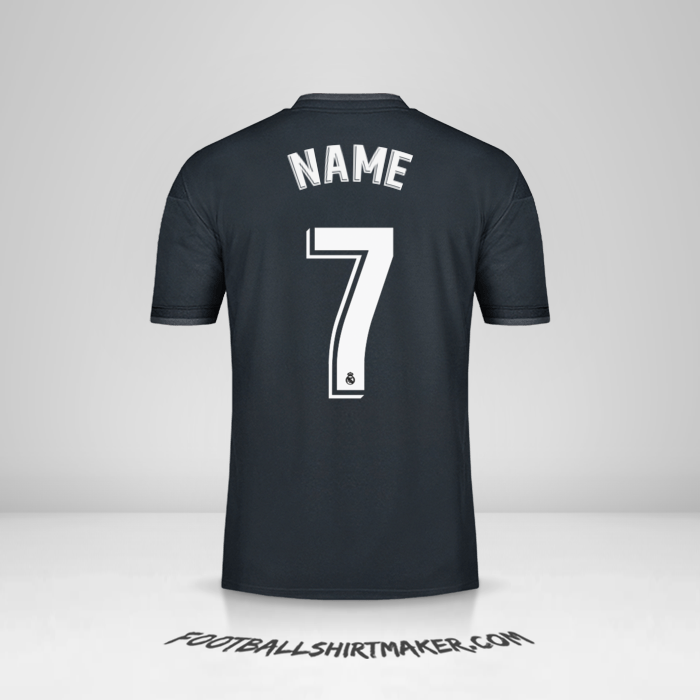 Shirt Real Madrid CF 2018/19 Away -  name - 7