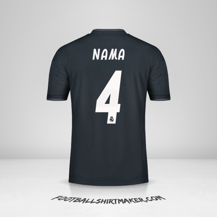 Jersey Real Madrid CF Cup 2018/19 Alternatif -  nama - 4
