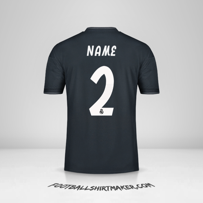Jersey Real Madrid CF Cup 2018/19 Away -  name - 2