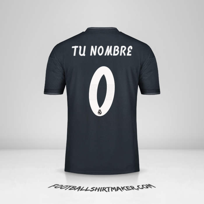 Jersey Real Madrid CF Cup 2018/19 II -  tu nombre - 0