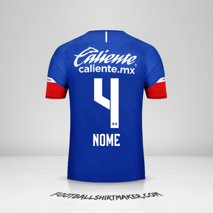 Camisola Cruz Azul 2018/19 -  nome - 4