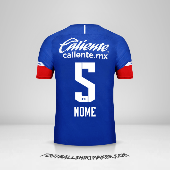 Maglia Cruz Azul 2018/19 -  nome - 5