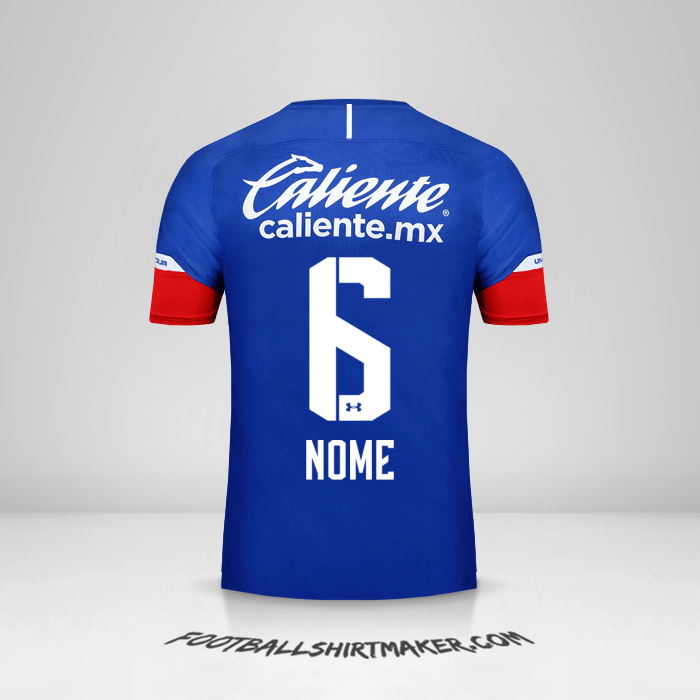 Maglia Cruz Azul 2018/19 -  nome - 6