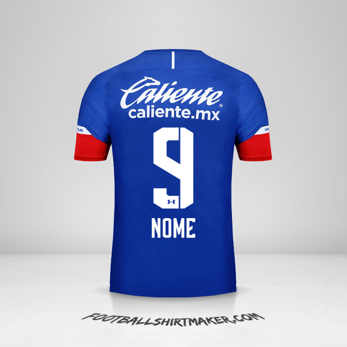 Camisola Cruz Azul 2018/19 -  nome - 9