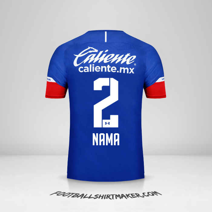 Jersey Cruz Azul 2018/19 -  nama - 2