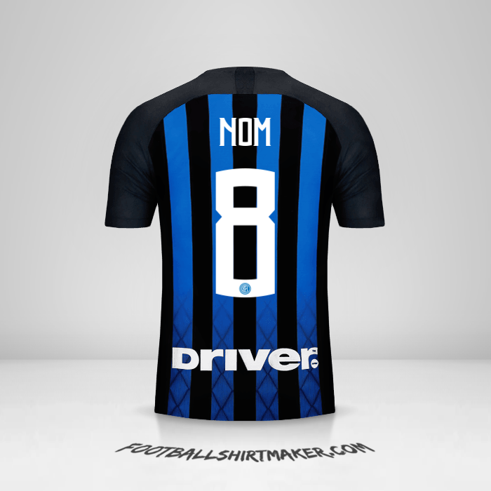 Maillot Inter 2018/19 -  nom - 8
