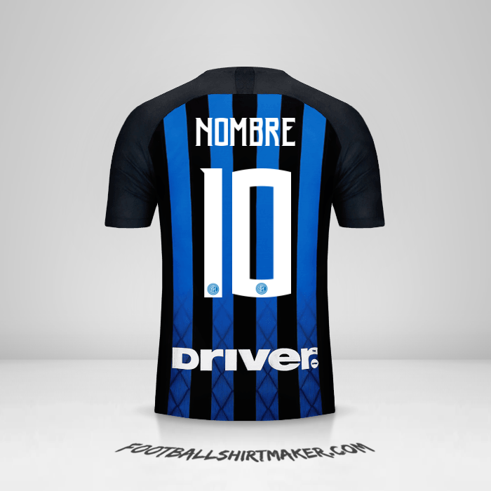 Jersey Inter 2018/19 -  nombre - 10