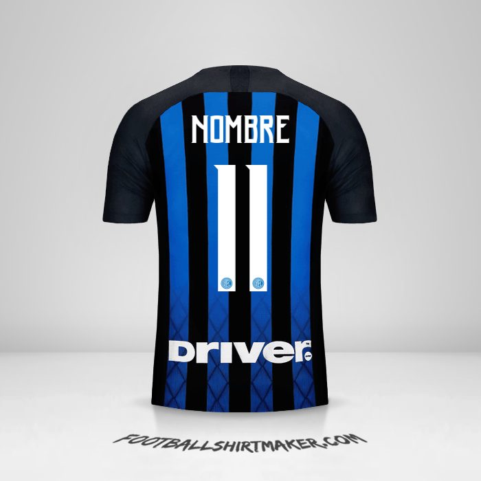 Jersey Inter 2018/19 -  nombre - 11