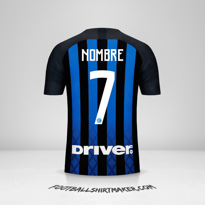 Jersey Inter 2018/19 -  nombre - 7
