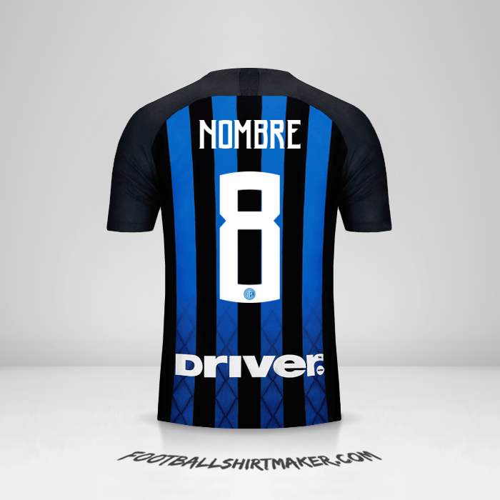 Jersey Inter 2018/19 -  nombre - 8