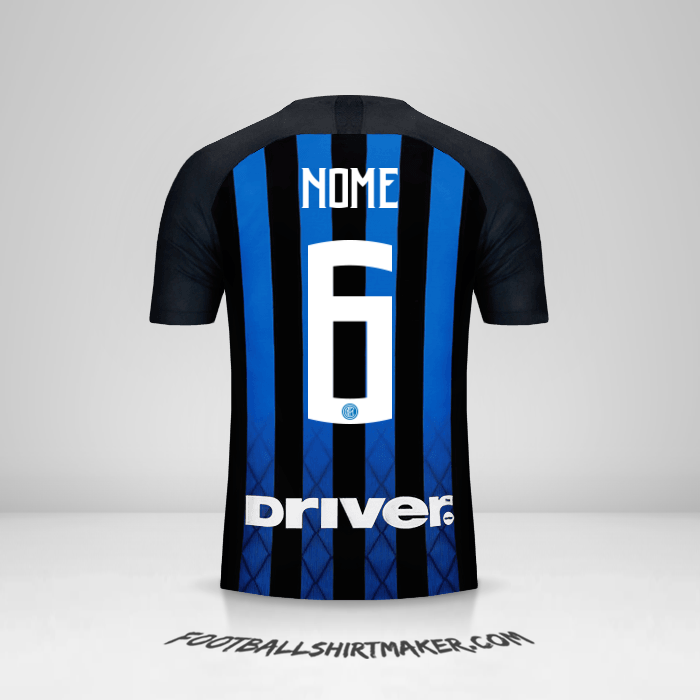 Camisa Inter 2018/19 -  nome - 6
