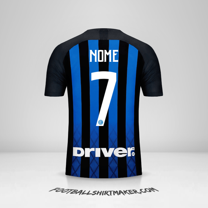 Camisa Inter 2018/19 -  nome - 7