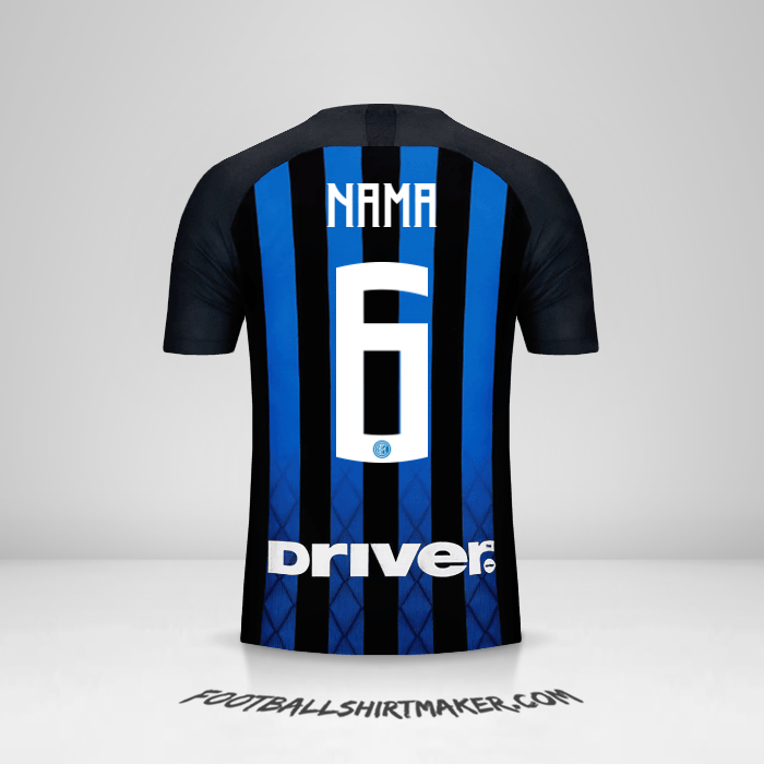 Jersey Inter 2018/19 -  nama - 6