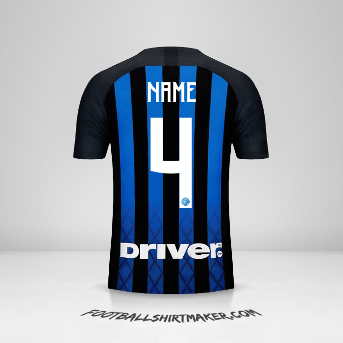 Shirt Inter 2018/19 -  name - 4