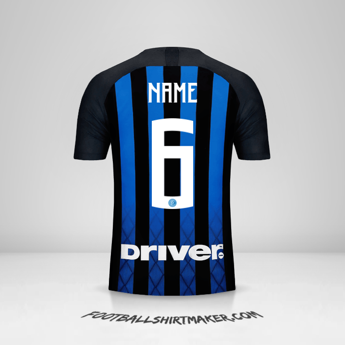Shirt Inter 2018/19 -  name - 6