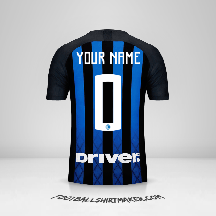 Jersey Inter 2018/19 -  your name - 0