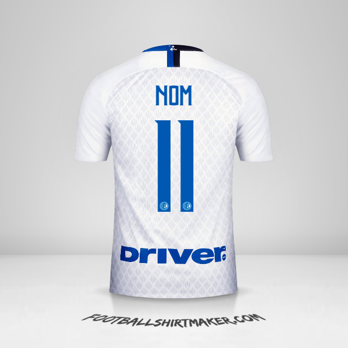 Maillot Inter 2018/19 Extérieur -  nom - 11