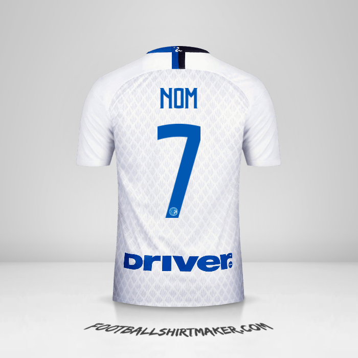 Maillot Inter 2018/19 Extérieur -  nom - 7
