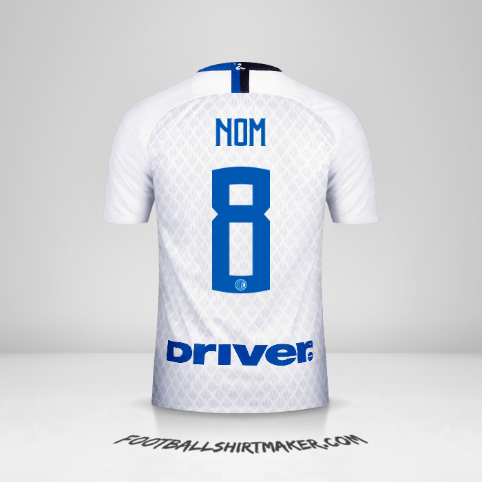 Maillot Inter 2018/19 Extérieur -  nom - 8