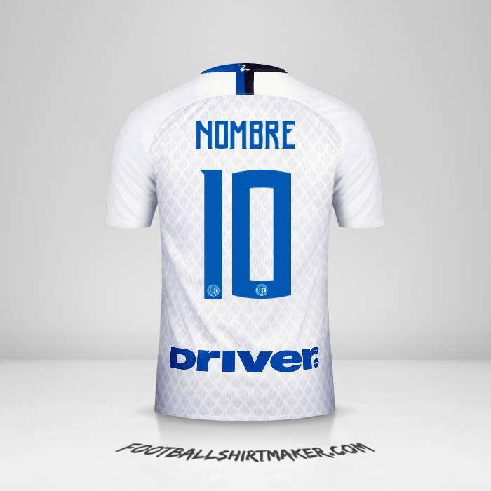 Jersey Inter 2018/19 Visita -  nombre - 10