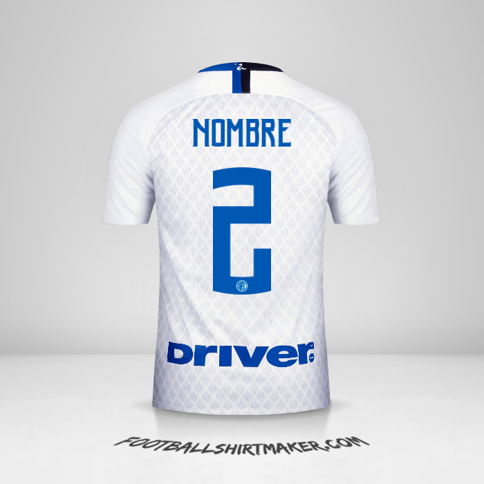 Jersey Inter 2018/19 Visita -  nombre - 2