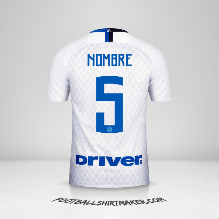 Jersey Inter 2018/19 Visita -  nombre - 5