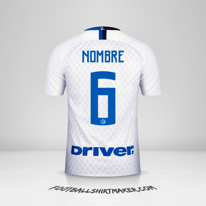 Jersey Inter 2018/19 Visita -  nombre - 6