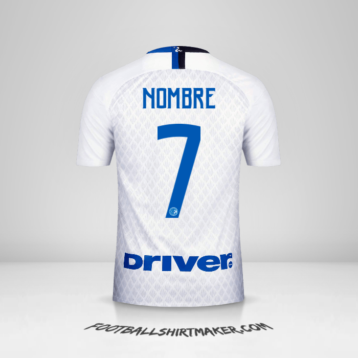 Jersey Inter 2018/19 Visita -  nombre - 7