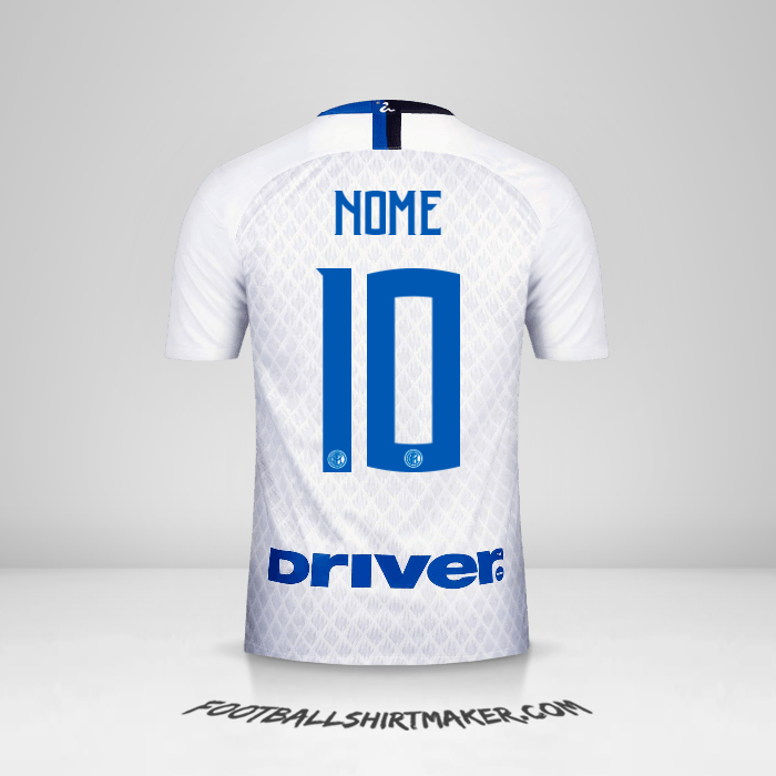 Camisa Inter 2018/19 Alternativa -  nome - 10