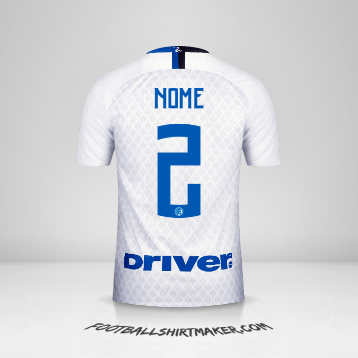 Camisa Inter 2018/19 Alternativa -  nome - 2