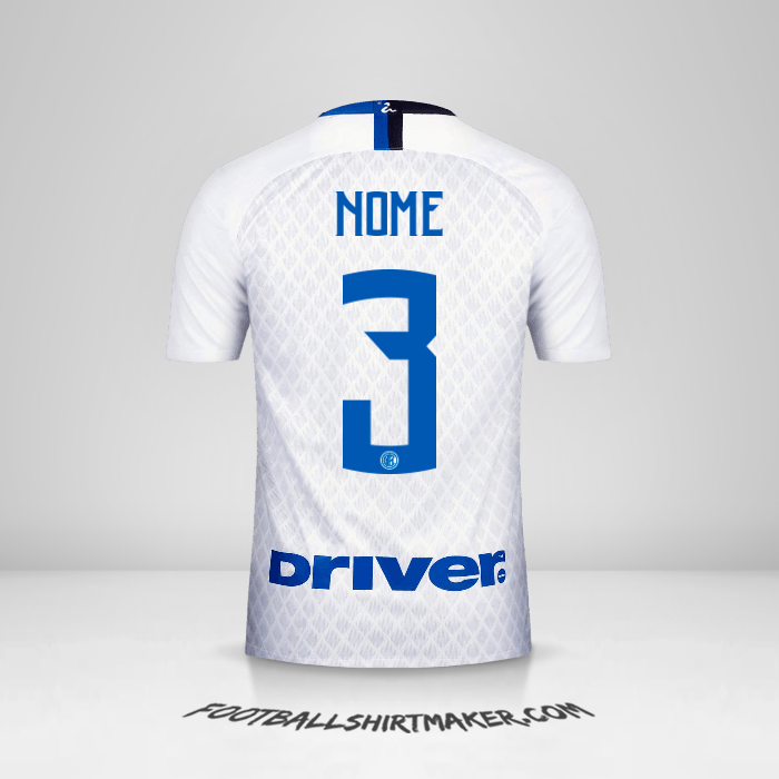 Camisa Inter 2018/19 Alternativa -  nome - 3