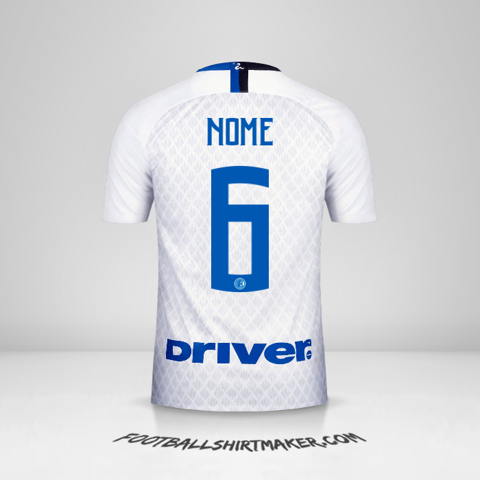 Maglia Inter 2018/19 Seconda -  nome - 6