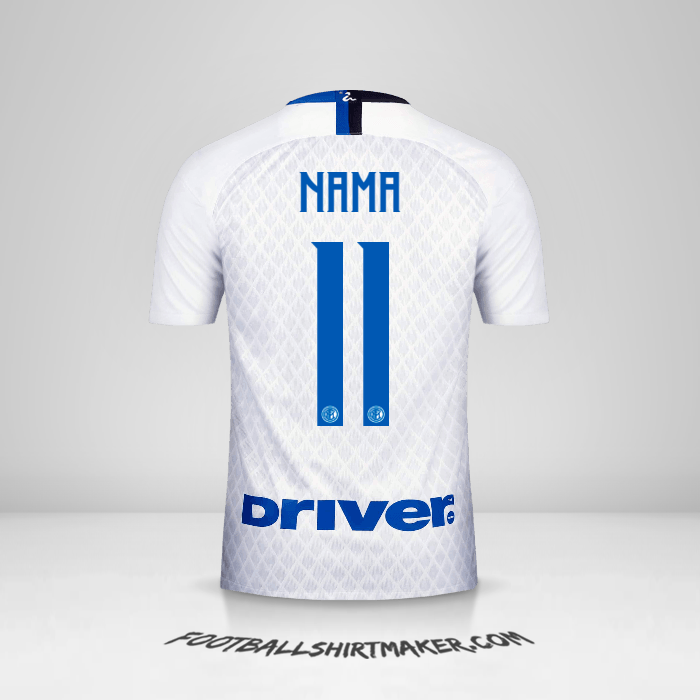 Jersey Inter 2018/19 Alternatif -  nama - 11