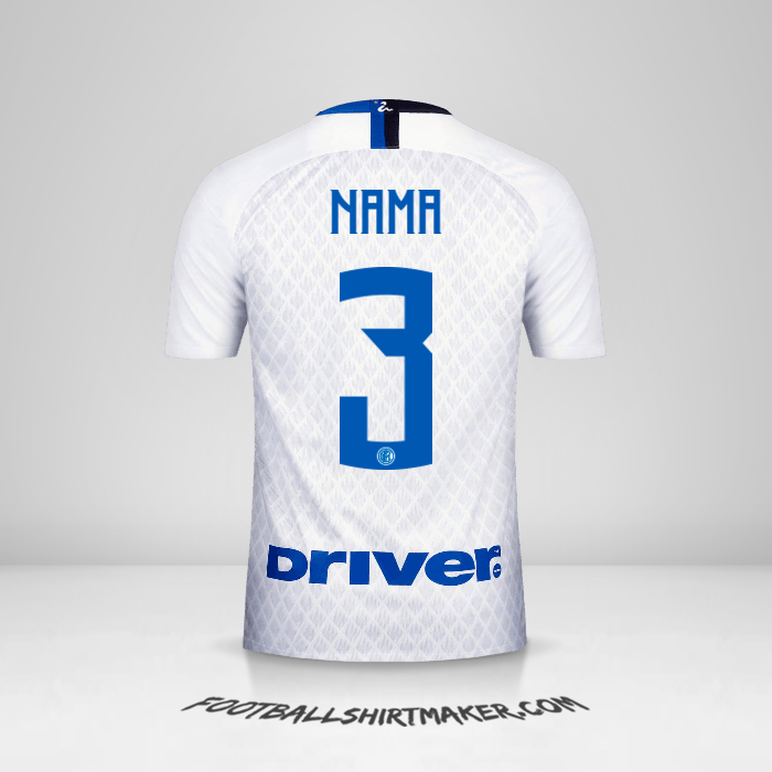 Jersey Inter 2018/19 Alternatif -  nama - 3