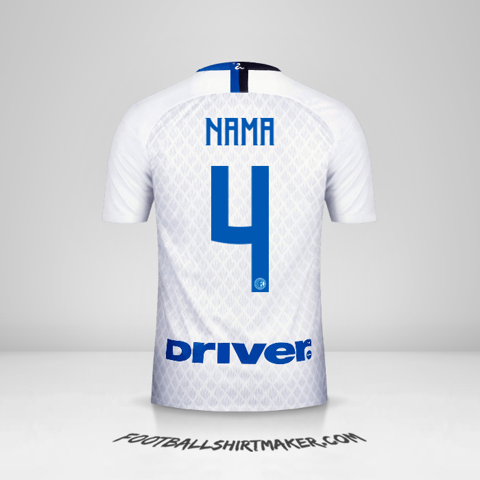 Jersey Inter 2018/19 Alternatif -  nama - 4