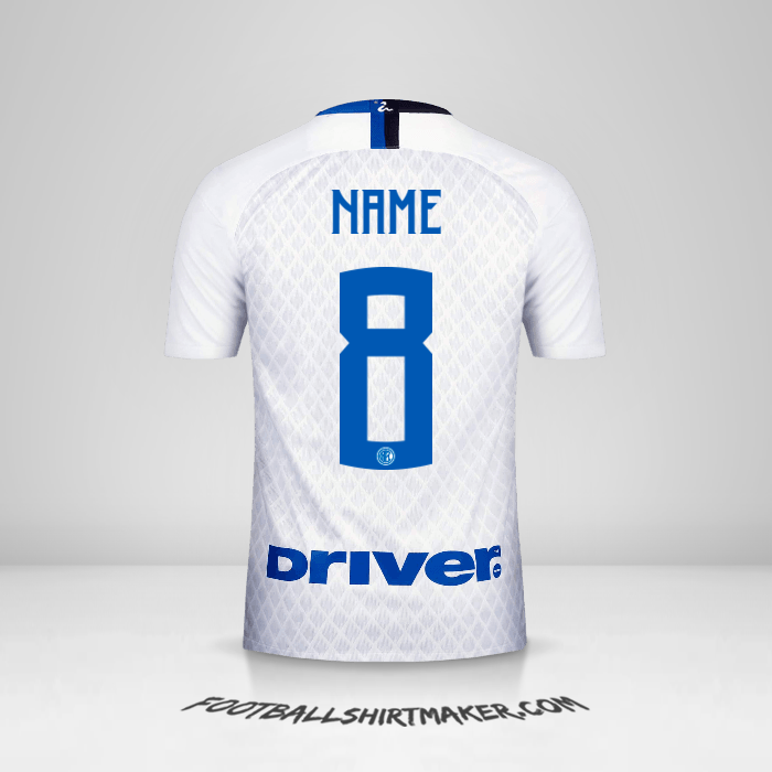 Jersey Inter 2018/19 Away -  name - 8