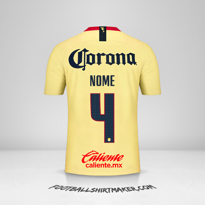 Maglia Club America 2018/19 -  nome - 4