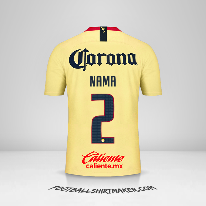 Jersey Club America 2018/19 -  nama - 2
