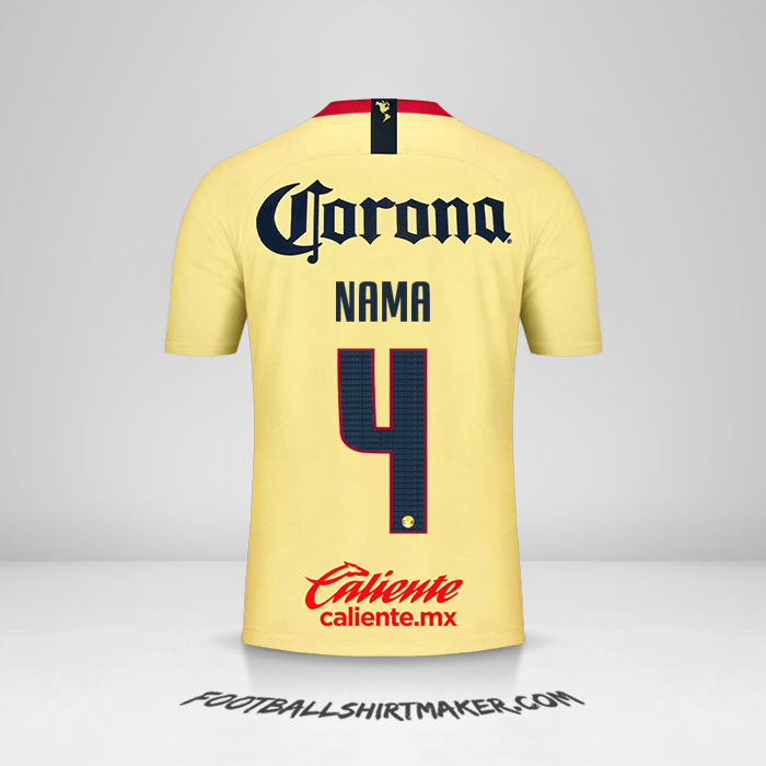 Jersey Club America 2018/19 -  nama - 4