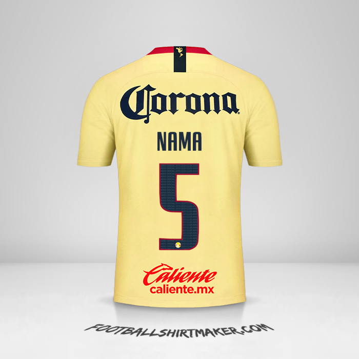 Jersey Club America 2018/19 -  nama - 5