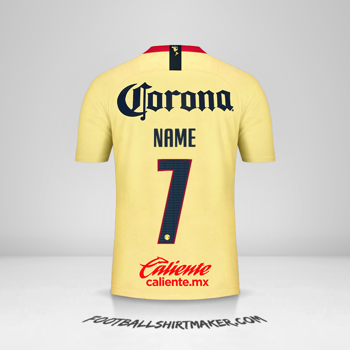 Trikot Club America 2018/19 -  name - 7