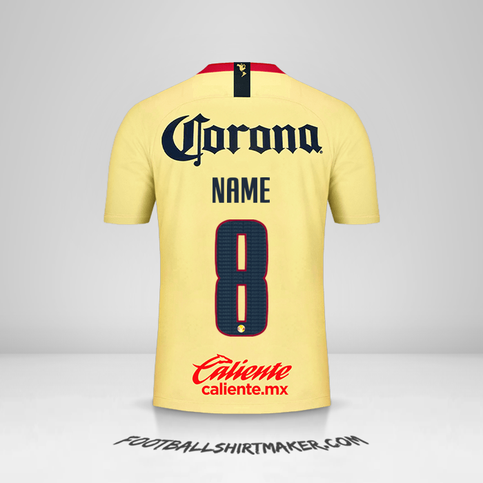 Shirt Club America 2018/19 -  name - 8