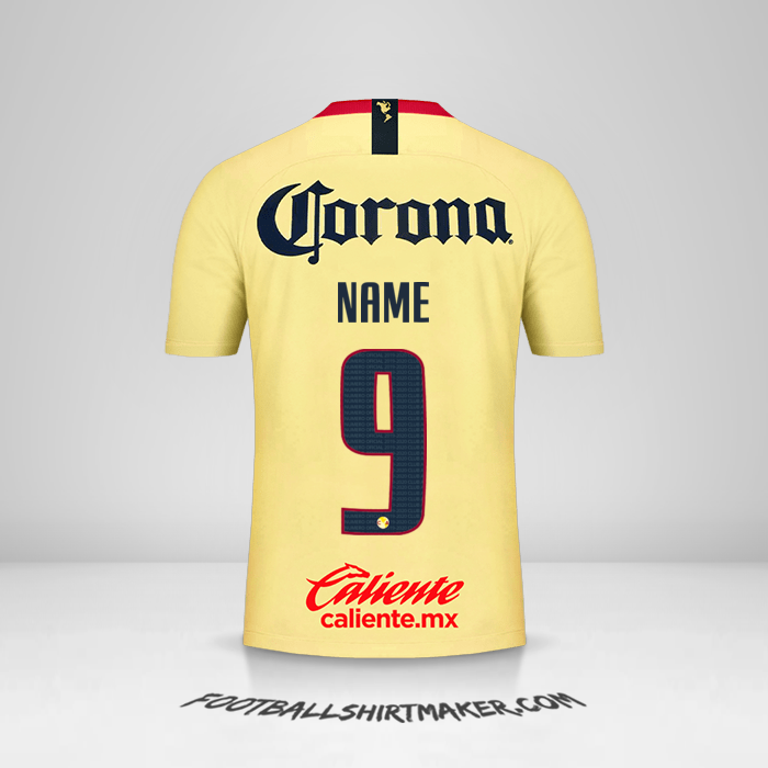 Trikot Club America 2018/19 -  name - 9