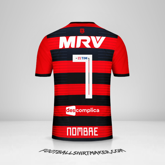 Jersey Flamengo 2018/19 -  nombre - 7