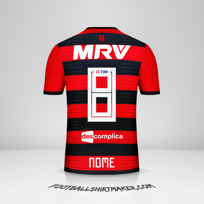 Camisa Flamengo 2018/19 -  nome - 8