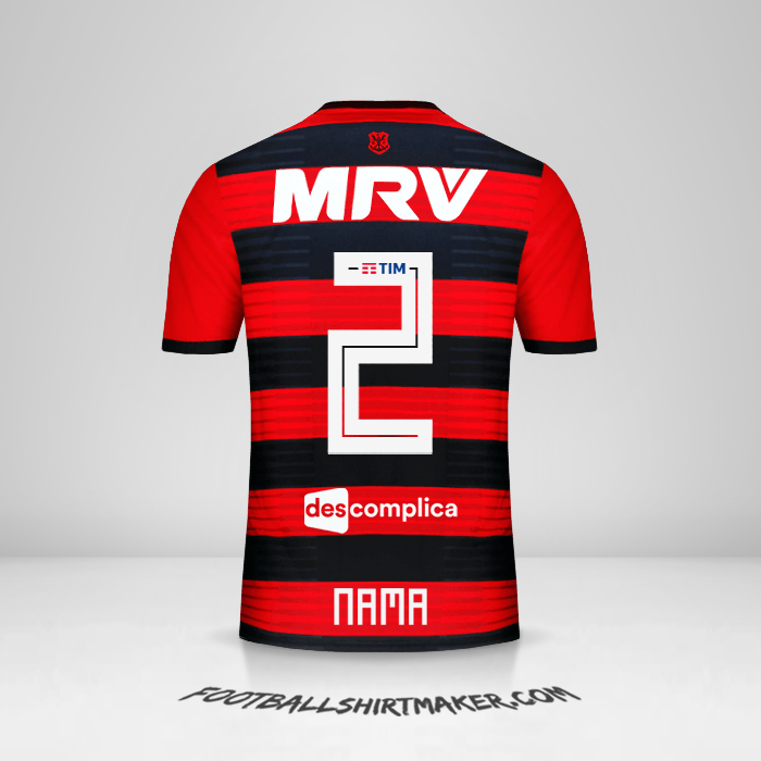 Jersey Flamengo 2018/19 -  nama - 2