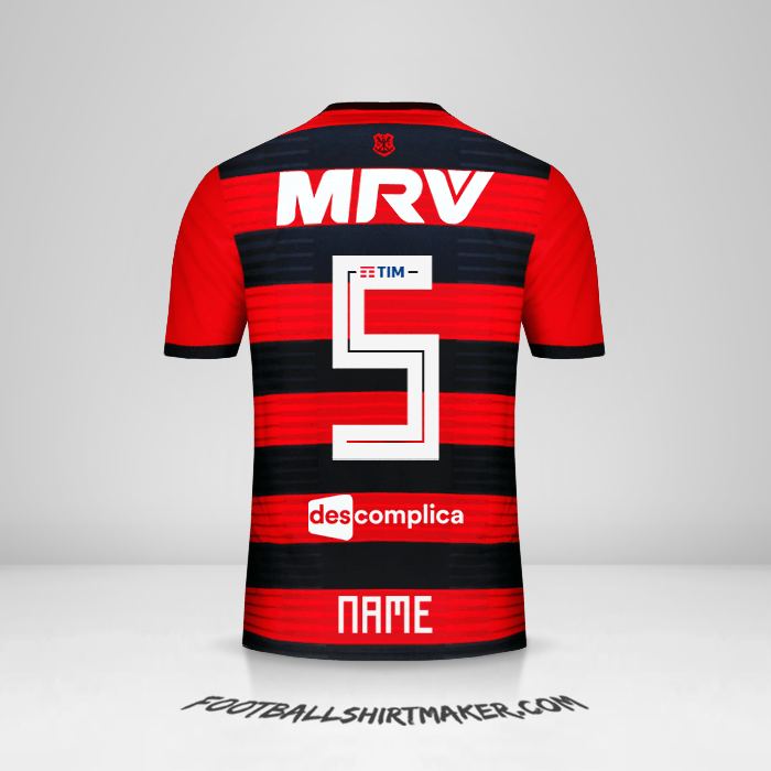Shirt Flamengo 2018/19 -  name - 5