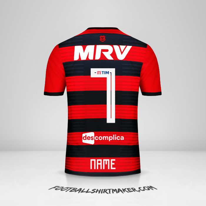 Shirt Flamengo 2018/19 -  name - 7