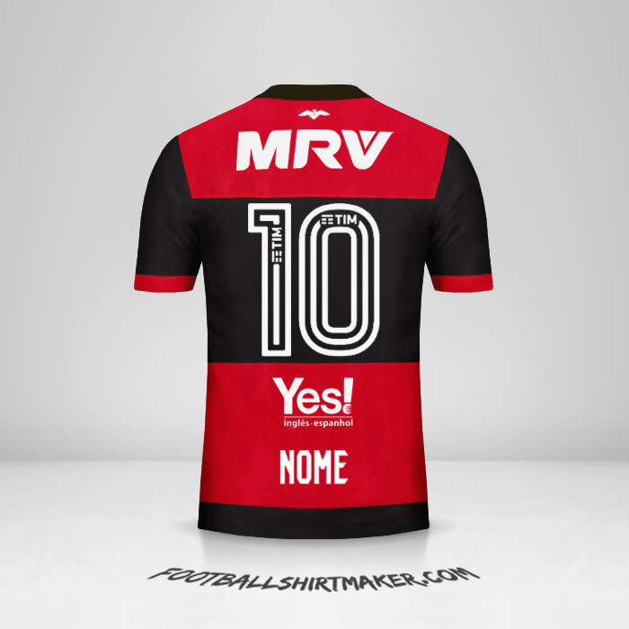 Maglia Flamengo 2017/18 -  nome - 10