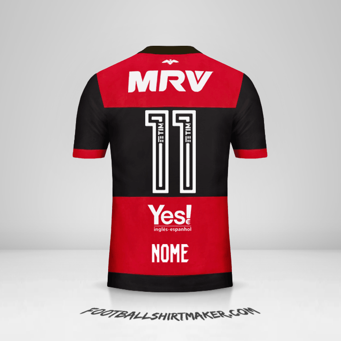 Maglia Flamengo 2017/18 -  nome - 11